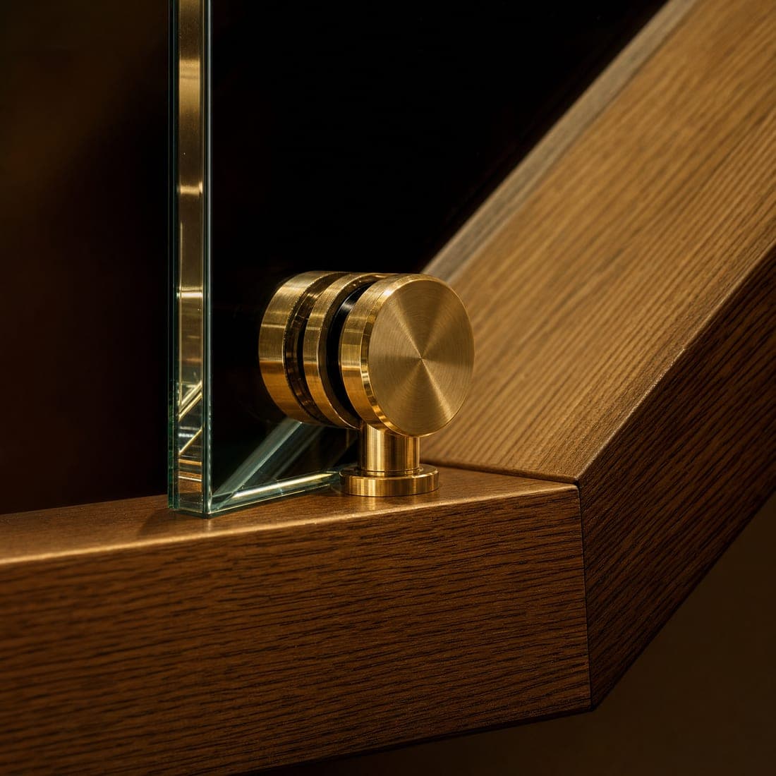 Brass & Glass — Machined in-house